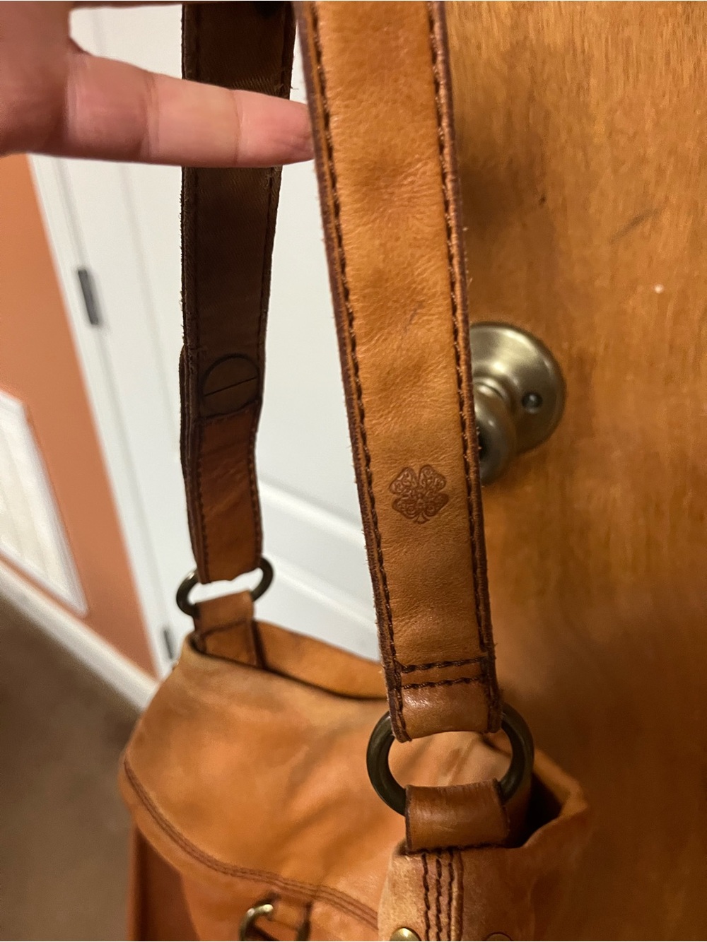 Lucky Brand Fold Over Bag - Picture 8 of 9